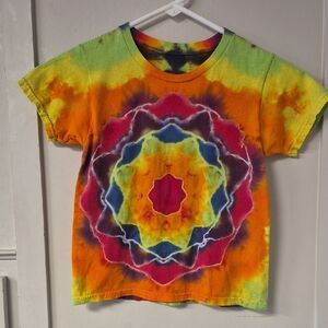 Colorful Tie-Dye Kids T-Shirt